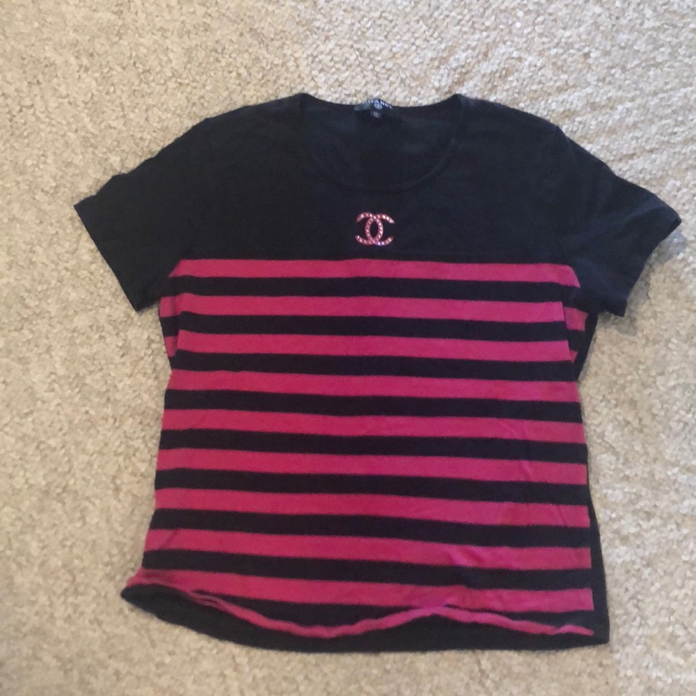 Chanel stretchy shirt.